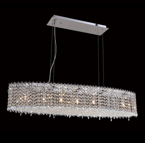 подвесной светильник crystal lux eternidat sp7 chrome в Бийске
