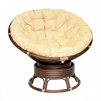 кресло механическое papasan коричневый matte в Бийске