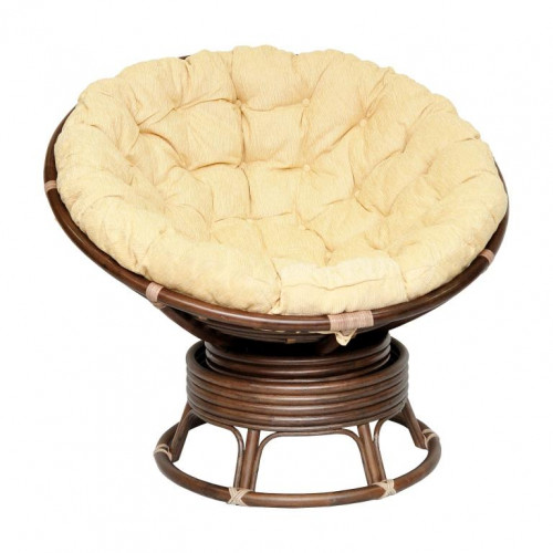 кресло механическое papasan коричневый matte в Бийске