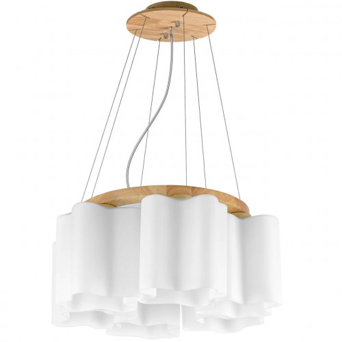 подвесная люстра lightstar nubi legno 802165 в Бийске