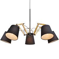 подвесная люстра arte lamp pinoccio a5700lm-5bk в Бийске