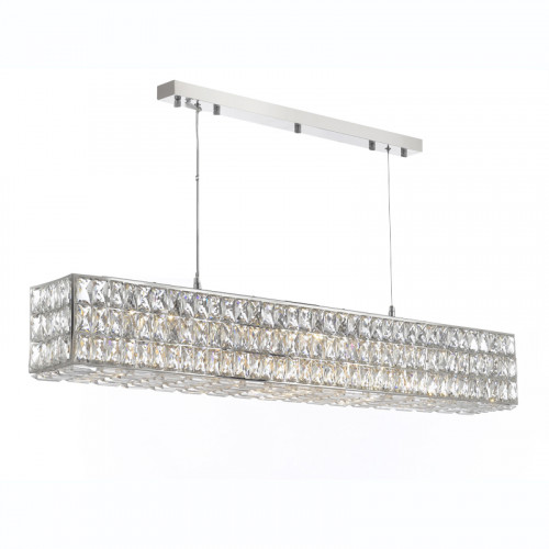 люстра spiridon l125 хром, прозрачное стекло в Бийске