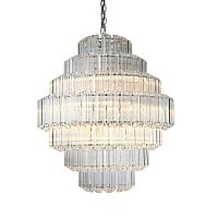 люстра vittoria 12 gold от delight collection прозрачная/золото в Бийске