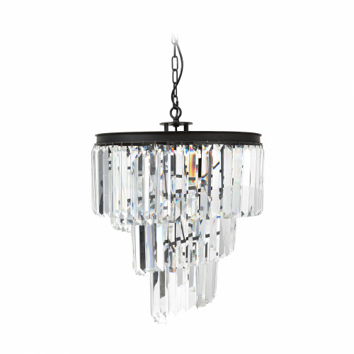 люстра fuizhen чёрная, прозрачная в Бийске