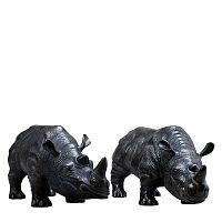 статуэтка rhinoceros, набор из 2 от eichholtz в Бийске