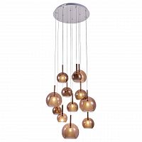 дизайнерская подвесная люстра spot light bellezia 1781213 медь в Бийске