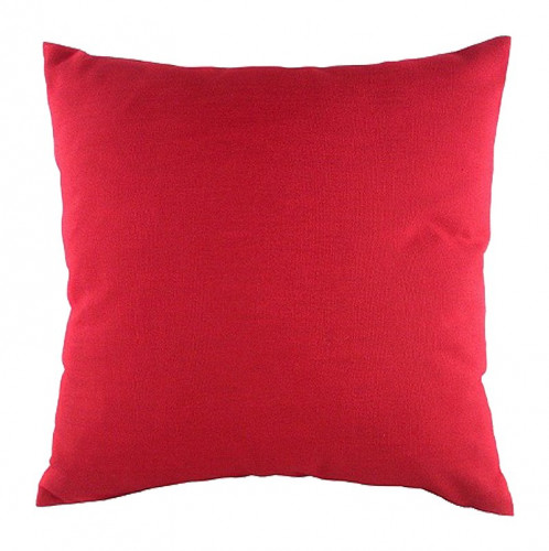 однотонная красная подушка red в Бийске