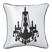 подушка с канделябром chandelier ii white в Бийске