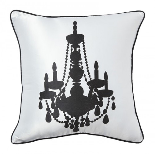 подушка с канделябром chandelier ii white в Бийске
