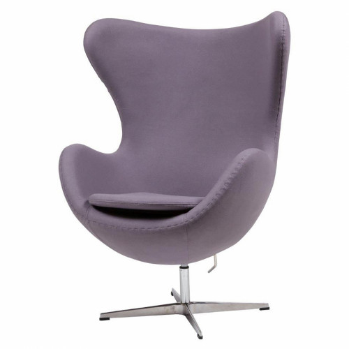 кресло egg chair лиловое в Бийске