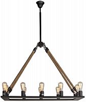 люстра d6078-12ir черная в Бийске