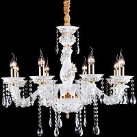 подвесная люстра arte lamp nobile a6609lm-8go в Бийске