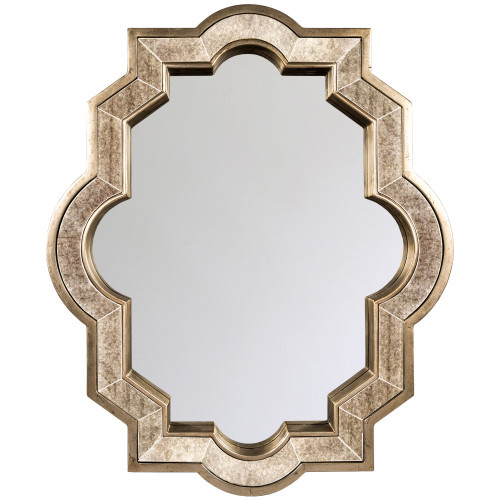 зеркало венецианское золотое в фигурной раме каньон в Бийске