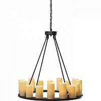 подвесная люстра candle light желтая в Бийске