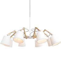 подвесная люстра arte lamp pinoccio a5700lm-8wh в Бийске
