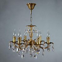 подвесная люстра ambiente benisa 2226/6 ab tear drop в Бийске
