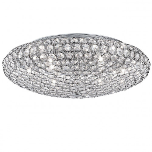 потолочный светильник ideal lux king pl9 cromo в Бийске