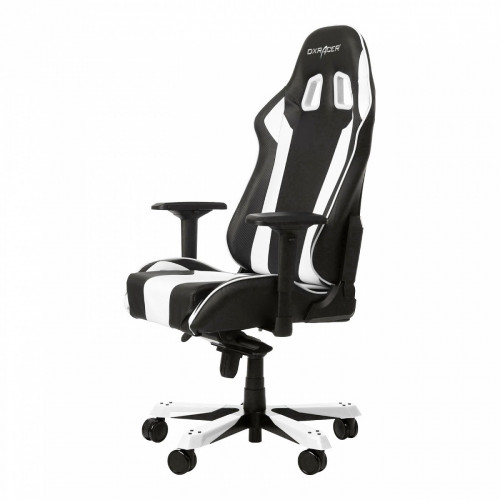 кресло геймерское dxracer king ks06 черно-белое в Бийске