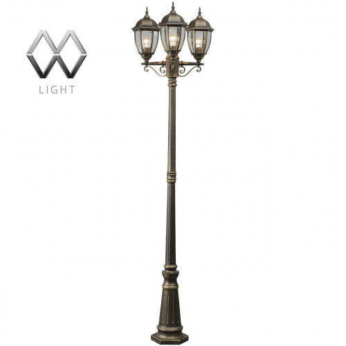 садово-парковый светильник mw-light фабур 804040703 в Бийске