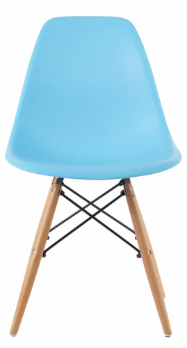стул классический dsw голубой (eames style) в Бийске