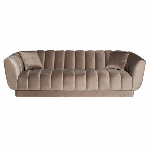 диван трехместный 243*95*74см серый в Бийске