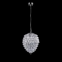 подвесной светильник crystal lux charme sp2+2 led chrome/transparent в Бийске