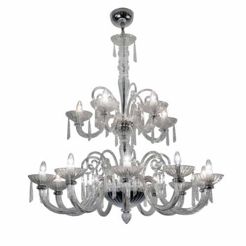 люстра clear glass прозрачная в Бийске