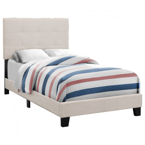 кровать beige linen 120х200 в Бийске