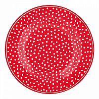 десертная тарелка dot red в Бийске