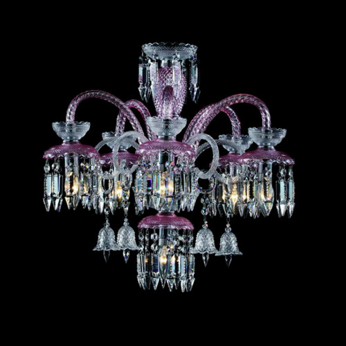 люстра md1102747-6a chr от illuminati фиолетовая в Бийске