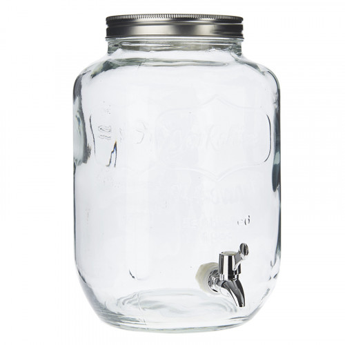 банка glass с крышкой и краном прозрачная в Бийске