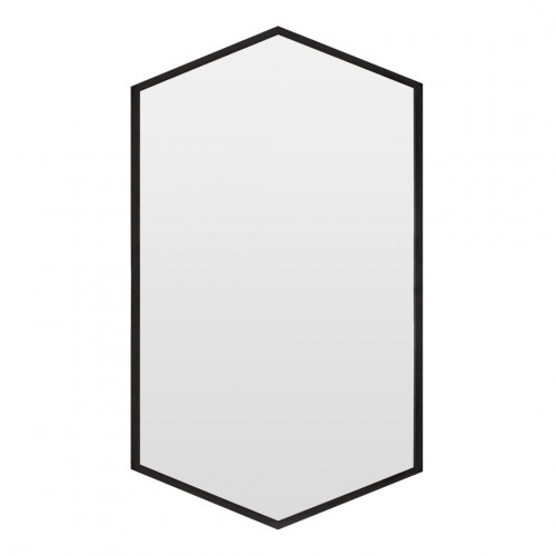 зеркало шестиугольное черное hexagon в Бийске