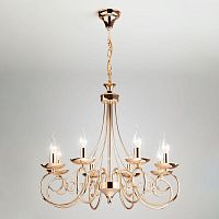 подвесная люстра eurosvet provence 22404/8 золото в Бийске