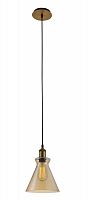 подвесной светильник crystal lux campanella sp1 amber в Бийске