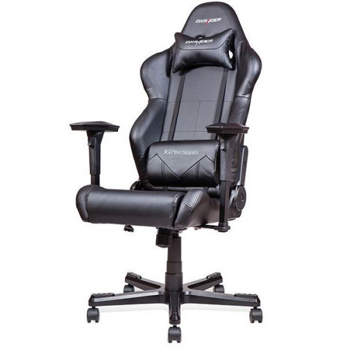 кресло геймерское dxracer racing черно-серое в Бийске