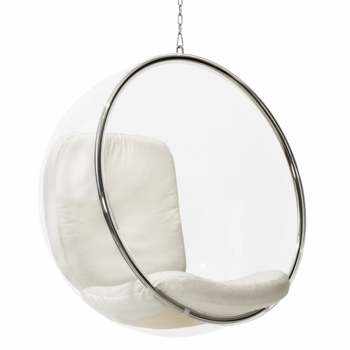 кресло bubble chair белое в Бийске