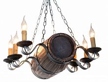 люстра бочонок коричневая в Бийске