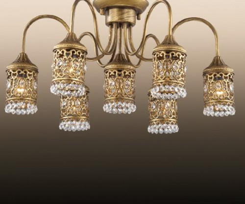 потолочная люстра odeon light salona 2641/7c в Бийске
