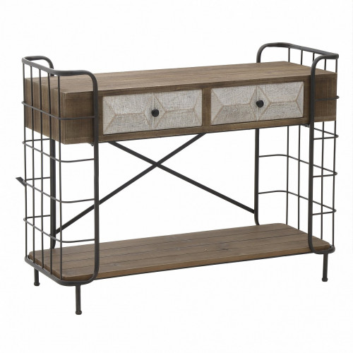 консоль met wood коричневая в Бийске