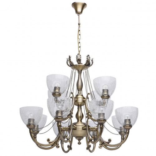 подвесная люстра mw-light аманда 481011712 бронза в Бийске