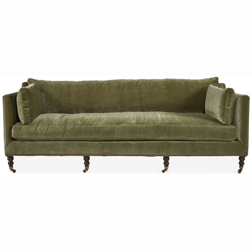 диван madeline sofa прямой зеленый в Бийске