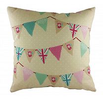 подушка с принтом bunting pink в Бийске