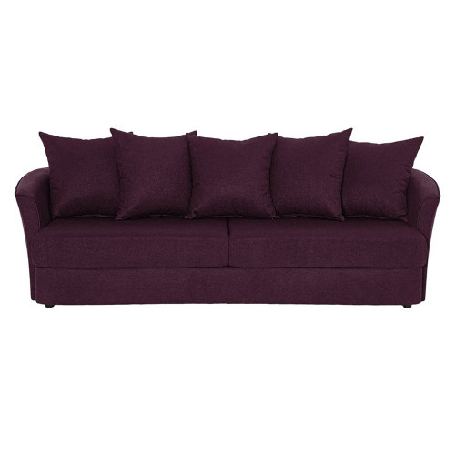 диван california прямой бордовый в Бийске