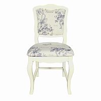 стул mobilier de maison белый серый рисунок в Бийске