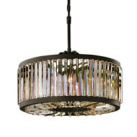 люстра welles round d50 черная, прозрачное стеко в Бийске