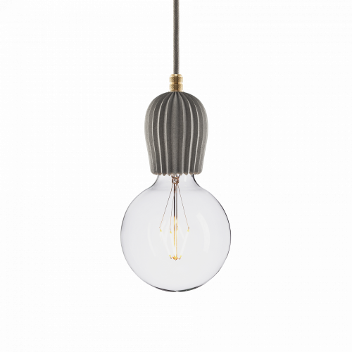 подвесной светильник beton rib gray brass в Бийске