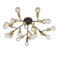 потолочная светодиодная люстра st luce foglione sl437.402.20 в Бийске