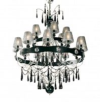 люстра 6886/12+6 v2515 от mm lampadari черная/серая в Бийске