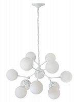 подвесная люстра crystal lux medea white sp12 белая в Бийске