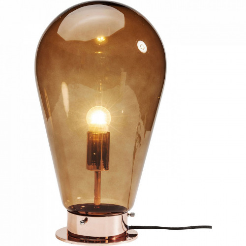 лампа настольная bulb коричневая в Бийске
